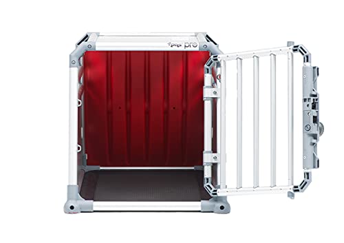 4PETS – Cage pour Chien Pro 1 Taille S – pour Chien de Moins de 17 kg – Caisse de Transport Aluminium Certifiée TÜV – Image 3