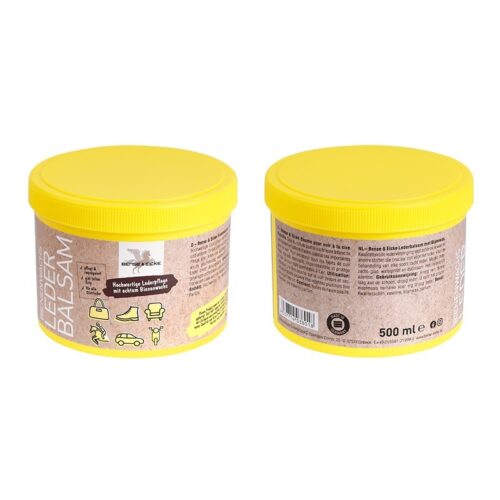 Baume de cirage pour cuir à base de cire d’abeille – Image 4