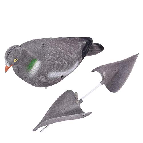 1 Leurre De Pigeon, Leurre De Colombe À Aile Tournante Pour La Chasse À La Colombe, Leurre De Mouvement De Pigeon Extérieur Avec Ailes Mobiles Pour Décor De Jardin, Accessoires De Chasse À La Colombe – Image 6