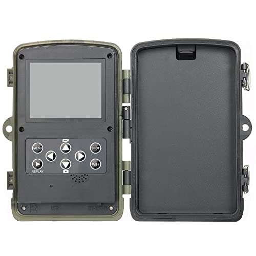 4K 30MP Caméra De Piste avec Ultra Rapide 0,2S Motion Activé, Détection d’angle De 120° Large, WiFi+Bluetooth+App Contrôle, Max 256 Go SD Carte, IP65 Étanche – Image 9