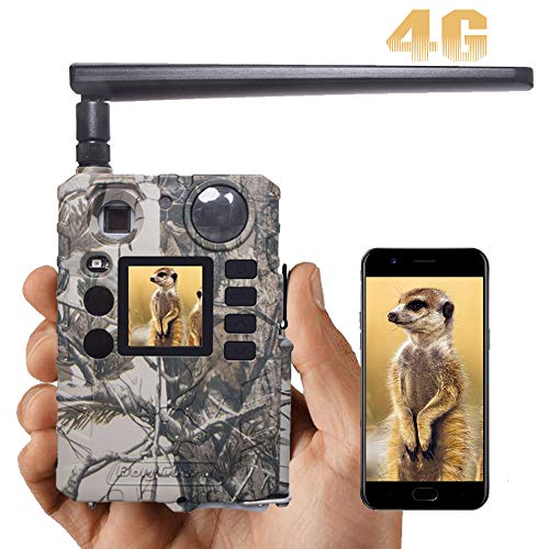 Bolyguard Caméra de Chasse 18MP 720P Caméra de Faune Caméra de Gibier à Détection de Nuit sans Brillance 940nm IR LEDs Intervalle de Temps Minuterie Etanchéité IP66