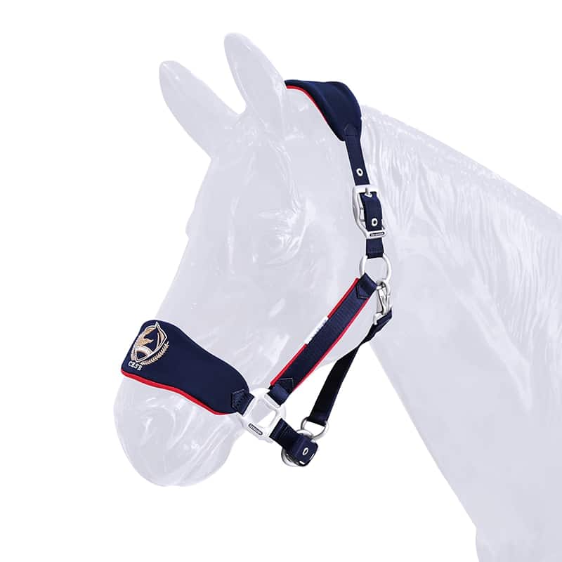 Licol cheval moumoute bleu marine – Image 4