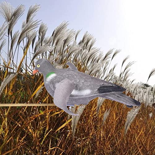 1 Leurre De Pigeon, Leurre De Colombe À Aile Tournante Pour La Chasse À La Colombe, Leurre De Mouvement De Pigeon Extérieur Avec Ailes Mobiles Pour Décor De Jardin, Accessoires De Chasse À La Colombe – Image 4