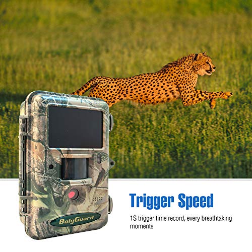 Bolyguard 36MP 1080P Camera de Chasse Surveillance Infrarouge 36MP 1080P Vision Nocturne Étanchéité à la Norme IP66, LED de 940nm, Caméra de Jeu Nocturne Infrarouge Activé par Le Mouvemen – Image 3