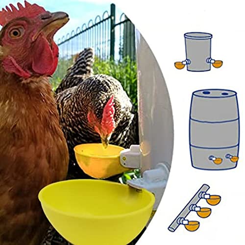 5 pcs, Abreuvoir Poules, Abreuvoir Automatique Poule Kit, Abreuvoirs Automatiques De Poulet, Convient Aux Oiseaux, Volailles, Pigeons, Poulets, Canards – Image 5