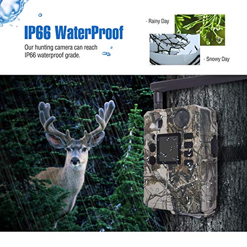Bolyguard Caméra de Chasse 18MP 720P Caméra de Faune Caméra de Gibier à Détection de Nuit sans Brillance 940nm IR LEDs Intervalle de Temps Minuterie Etanchéité IP66 – Image 8