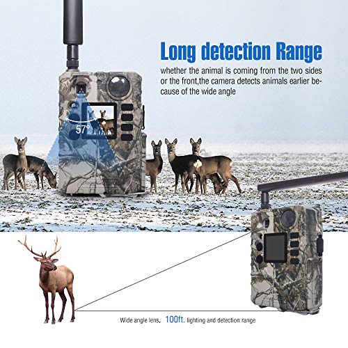 Bolyguard Caméra de Chasse 18MP 720P Caméra de Faune Caméra de Gibier à Détection de Nuit sans Brillance 940nm IR LEDs Intervalle de Temps Minuterie Etanchéité IP66 – Image 7