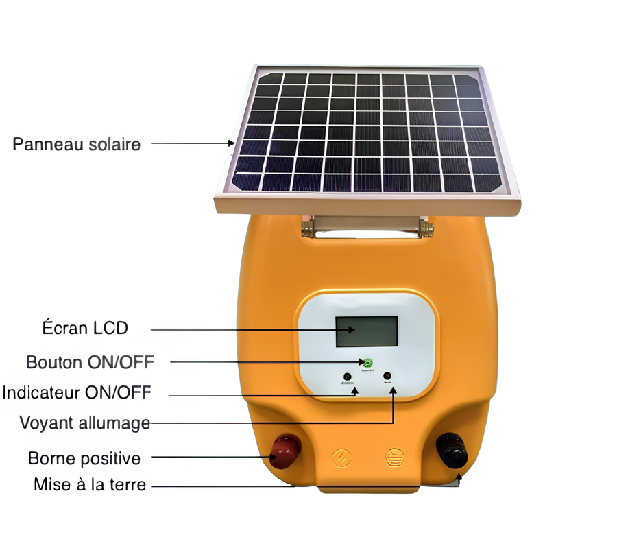 Batterie cloture chevaux solaire – Image 2
