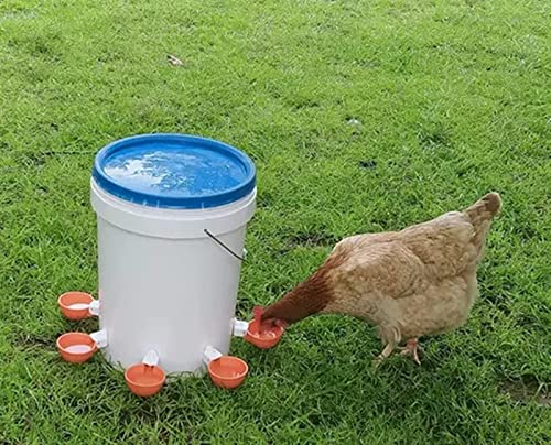 5 pcs, Abreuvoir Poules, Abreuvoir Automatique Poule Kit, Abreuvoirs Automatiques De Poulet, Convient Aux Oiseaux, Volailles, Pigeons, Poulets, Canards – Image 2