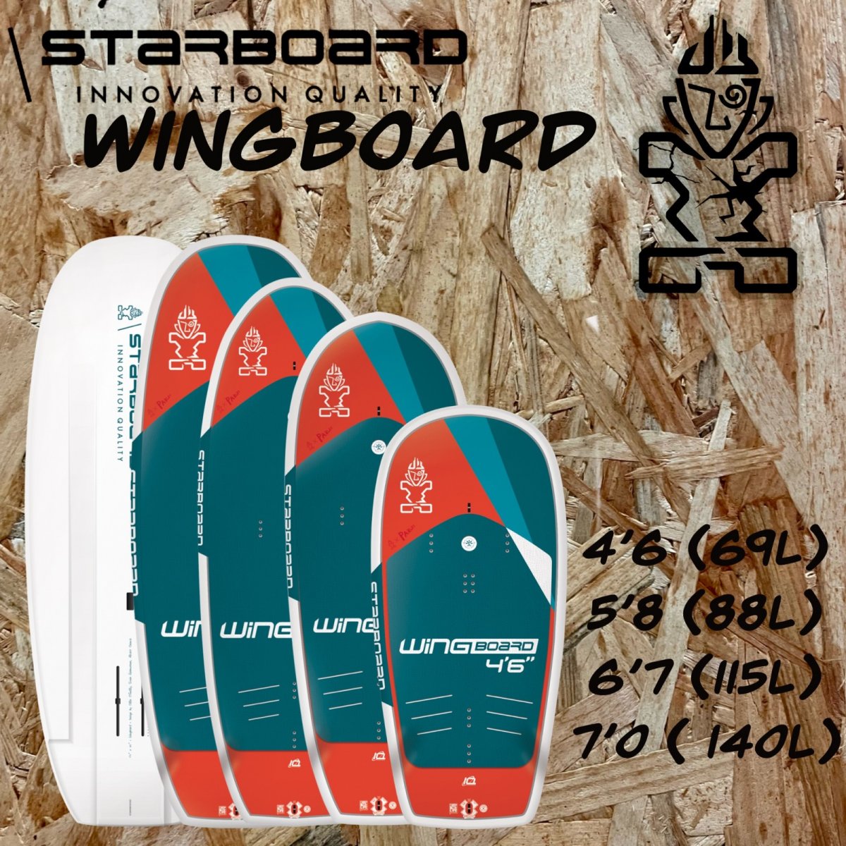 .2021 starboard wingboard