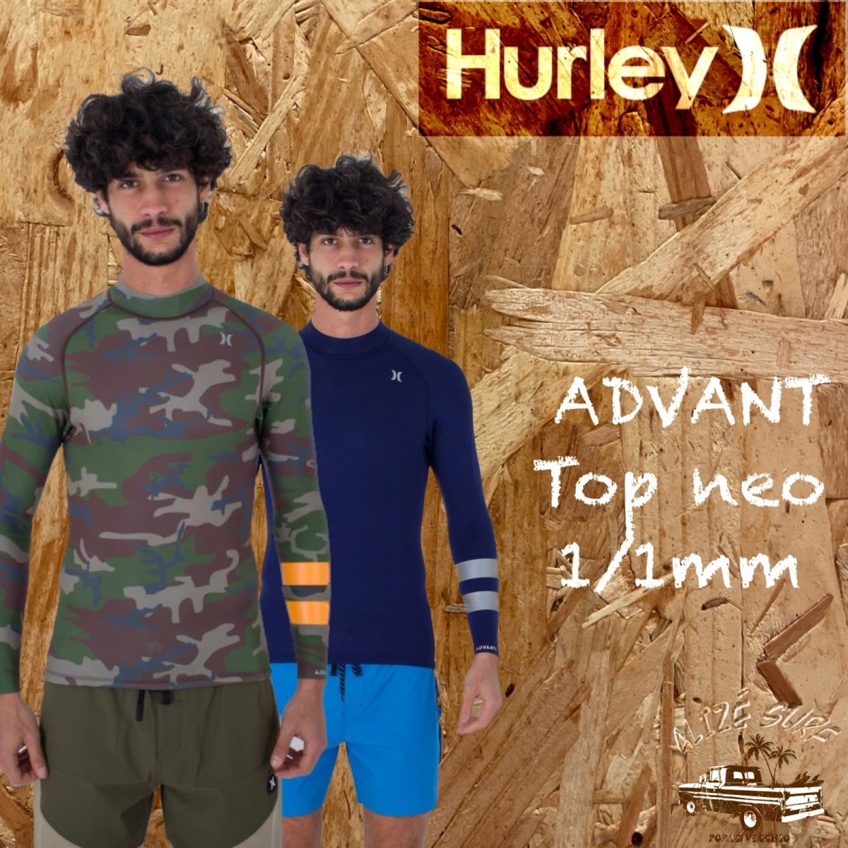 hurley top neoprene