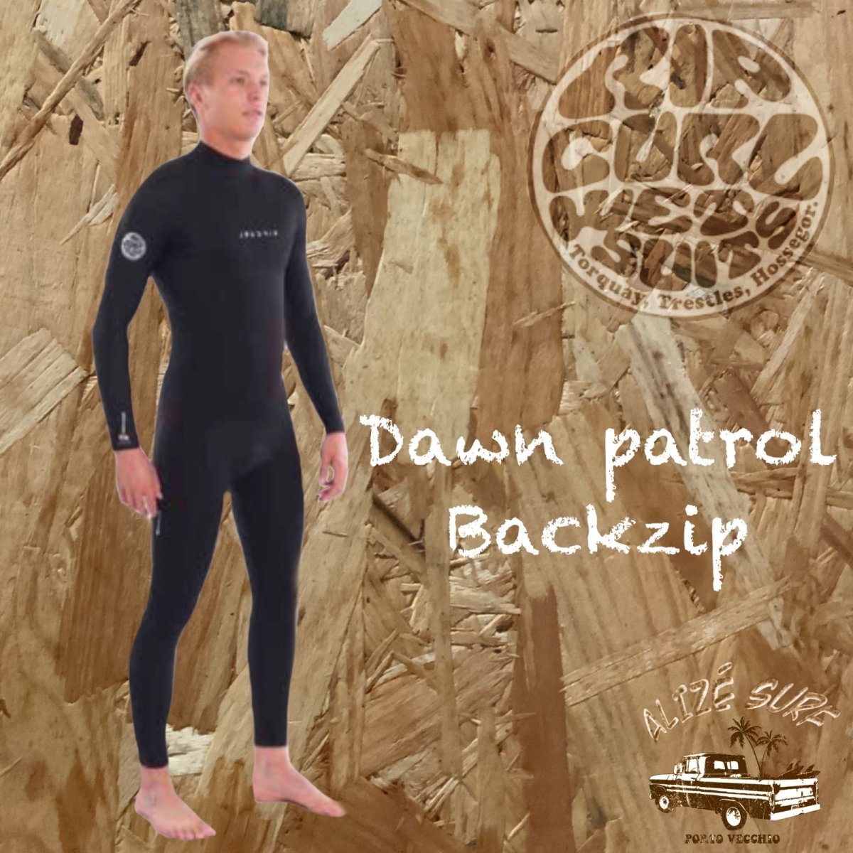 …rip curl dawnpatrol back zip 5/3